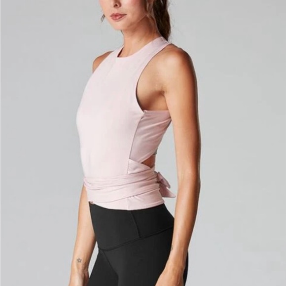 Tavi Noir Wrap Around Tank Top In Bashful XS NWOT - Picture 3 of 3